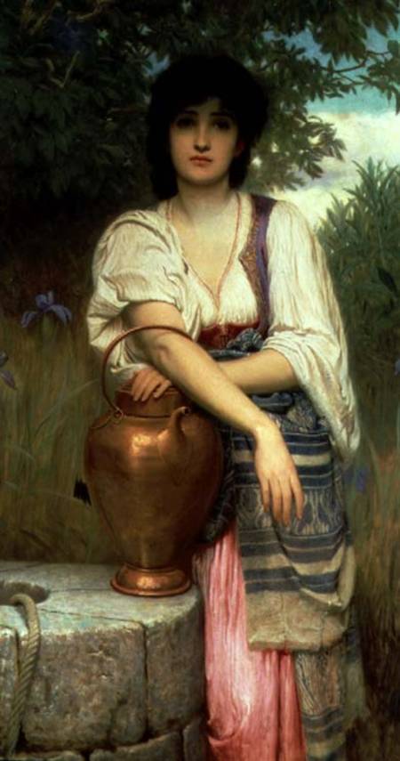 At the Well de Charles Edward Perugini