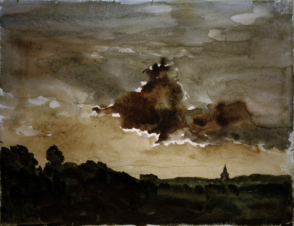 Ch.-F.Daubigny, Sunset de Charles-François Daubigny