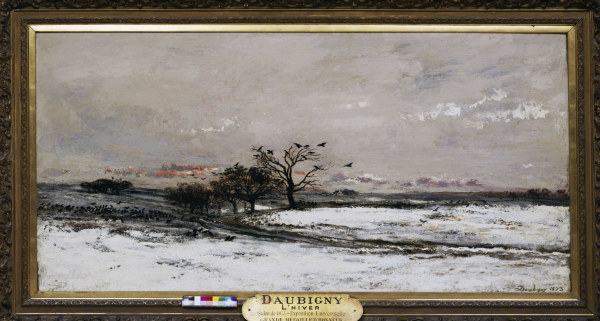 Ch.F.Daubigny, Winter de Charles-François Daubigny