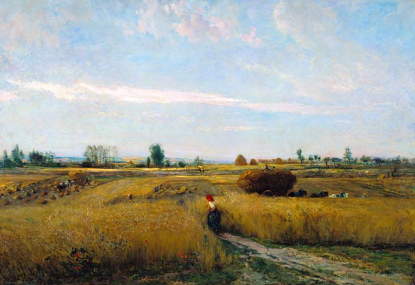 The Harvest de Charles-François Daubigny