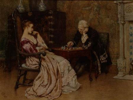 A Game of Chess de Charles Green