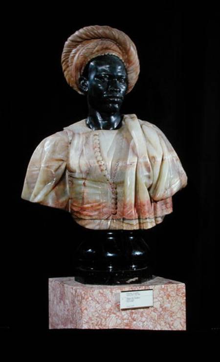 Bust of a Sudanese Man de Charles-Henri-Joseph Cordier