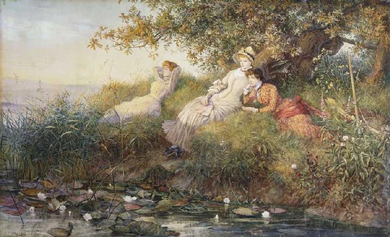 Die Phaiaken (Illustration zu Alfred Tennysons Gedicht 'The Lotus-Eaters') de Charles J. Staniland