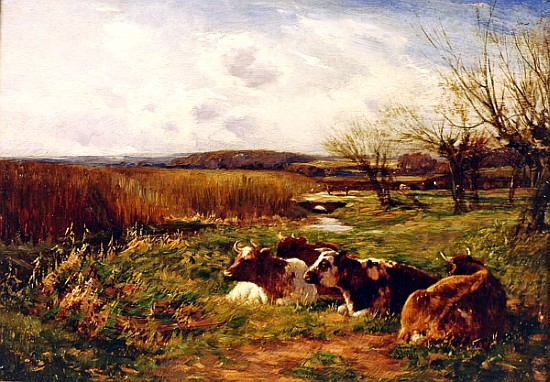 In the Meadow de Charles James Adams