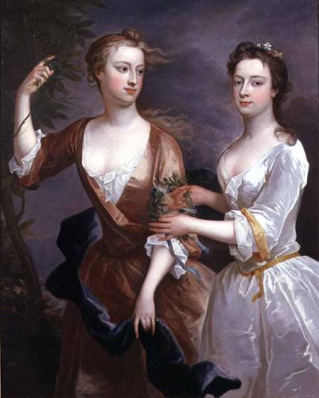Martha and Theresa Blount de Charles Jervas