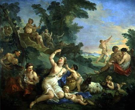 The Triumph of Bacchus de Charles Joseph Natoire