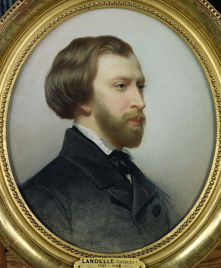 Portrait of Alfred de Musset (1810-57) 1854 de Charles Landelle