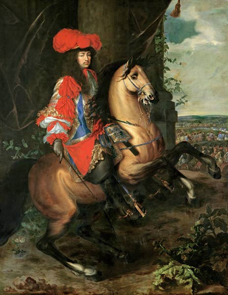 Louis XIV., painting by Ch.Lebrun 1668 de Charles Le Brun