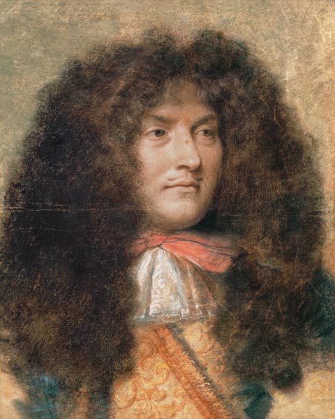 Portrait of Louis XIV (1638-1715) King of France de Charles Le Brun