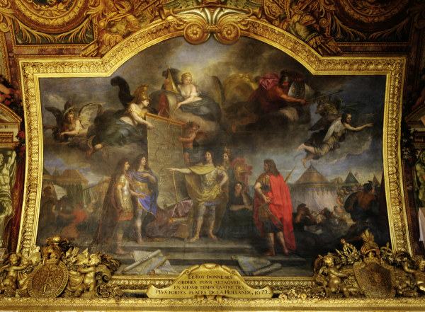 Louis XIV / Attack.. / Le Brun de Charles Le Brun