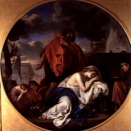 The Sacrifice of Jephthah de Charles Le Brun