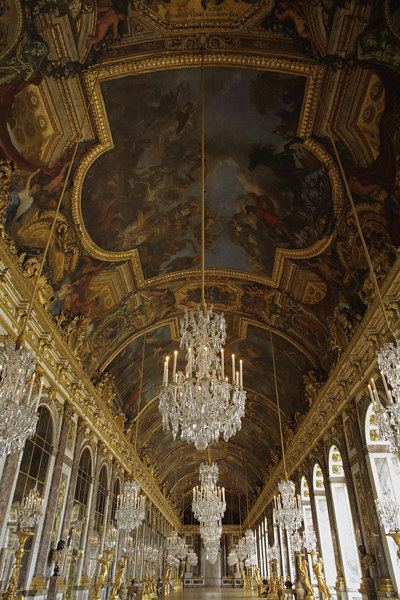 Versailles/ Halls of Mirrors/ Photo 2007 de Charles Le Brun