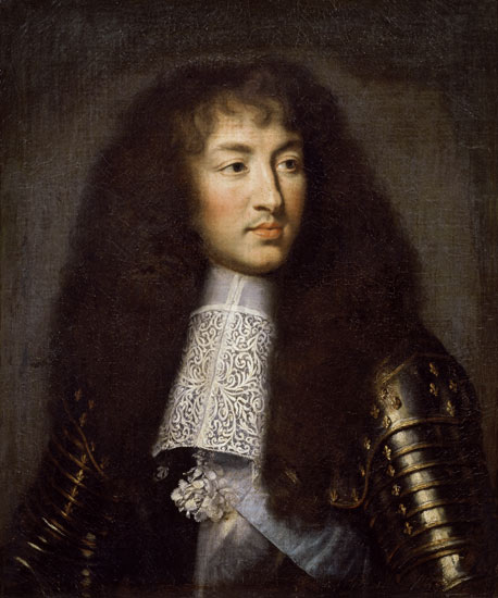 Portrait of Louis XIV (1638-1715) de Charles Le Brun