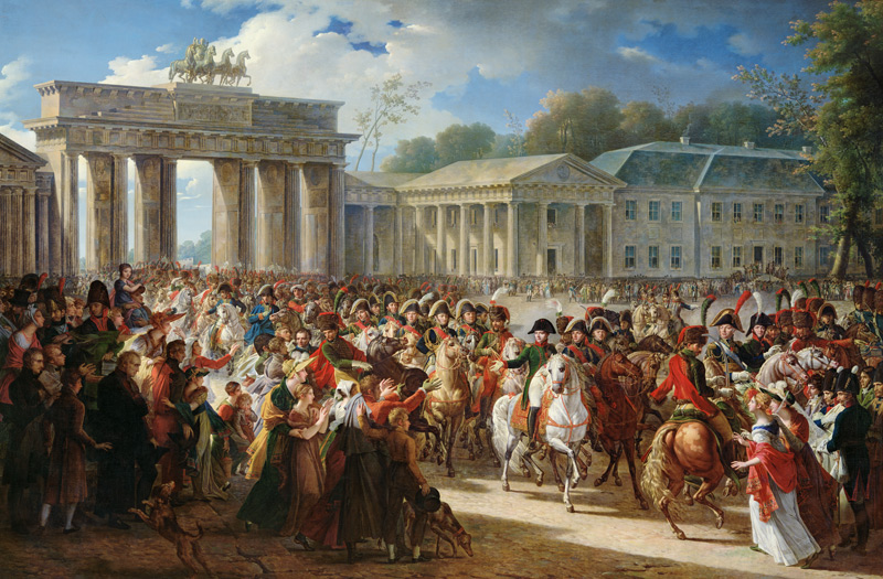 Napoleon in Berlin 1806 de Charles Meynier