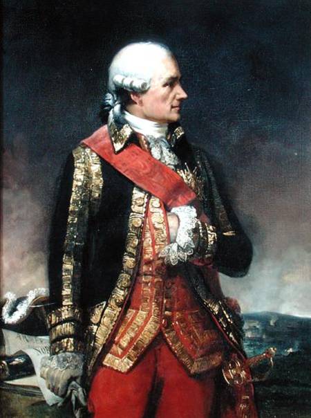 Jean-Baptiste de Vimeur (1725-1807) Count of Rochambeau de Charles-Philippe Lariviere