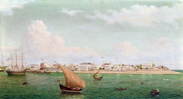Zanzibar Harbour de Charles Porter Brown