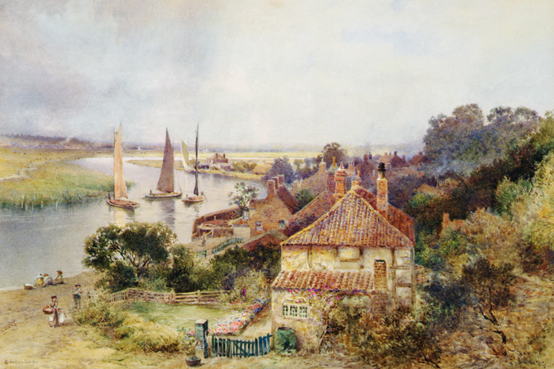 On the River Yare de Charles Robertson