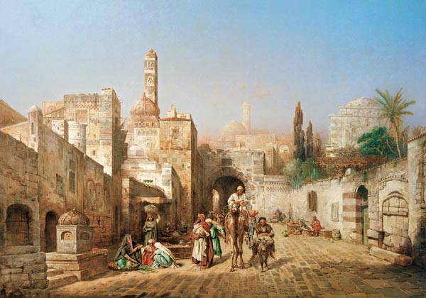 Outside the gates of Kairo de Charles Robertson