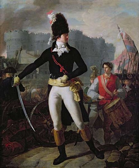 A Winner of the Bastille, 14th July 1789 de Charles Thevenin