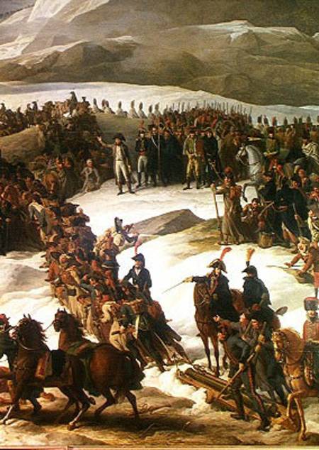 The French Army Crossing the St. Bernard Pass, 20th May 1800 de Charles Thevenin