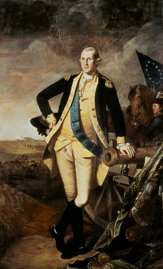 George Washington at Princeton de Charles Willson Peale