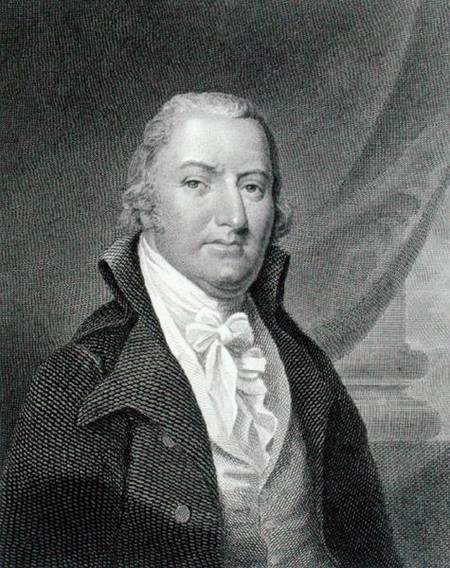 David Ramsay (1749-1815) engraved by James Barton Longacre (1794-1869) after a drawing of the origin de Charles Willson Peale