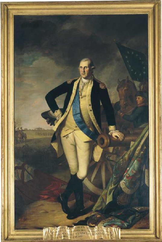 George Washington in Princeton de Charles Willson Peale