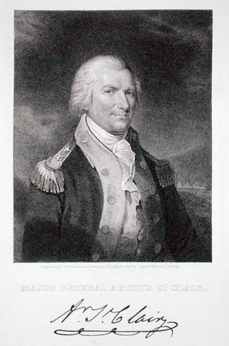 Major General Arthur St. Clair de Charles Willson Peale