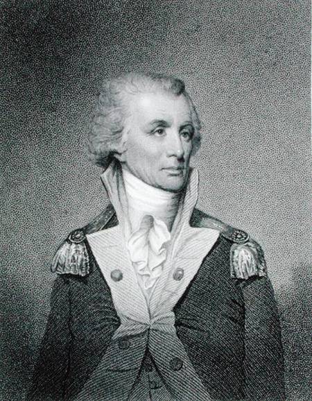 Major General Thomas Sumter (1734-1832) engraved by George Parker (fl.1834-d.1868) after a drawing o de Charles Willson Peale