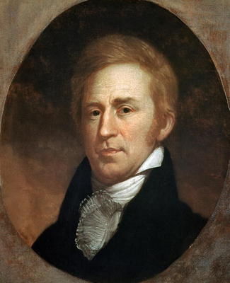 Portrait of William Clark, c.1807 (oil on board) de Charles Willson Peale