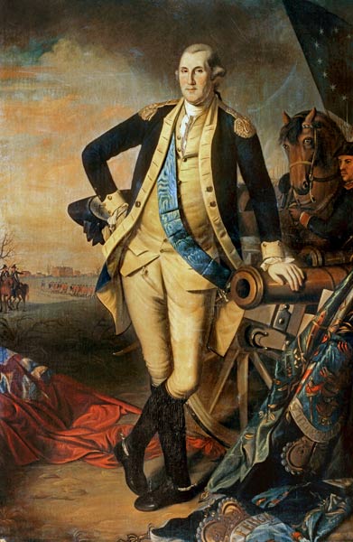 Portrait of George Washington (1732-99) de Charles Willson Peale