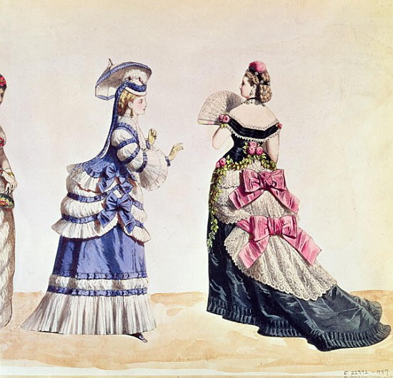 Fashion designs for women from the 1860''s de Charles Frederick Worth