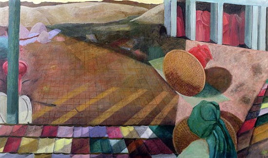 Sanguine Earth, 2004 (oil on canvas)  de Charlotte  Moore
