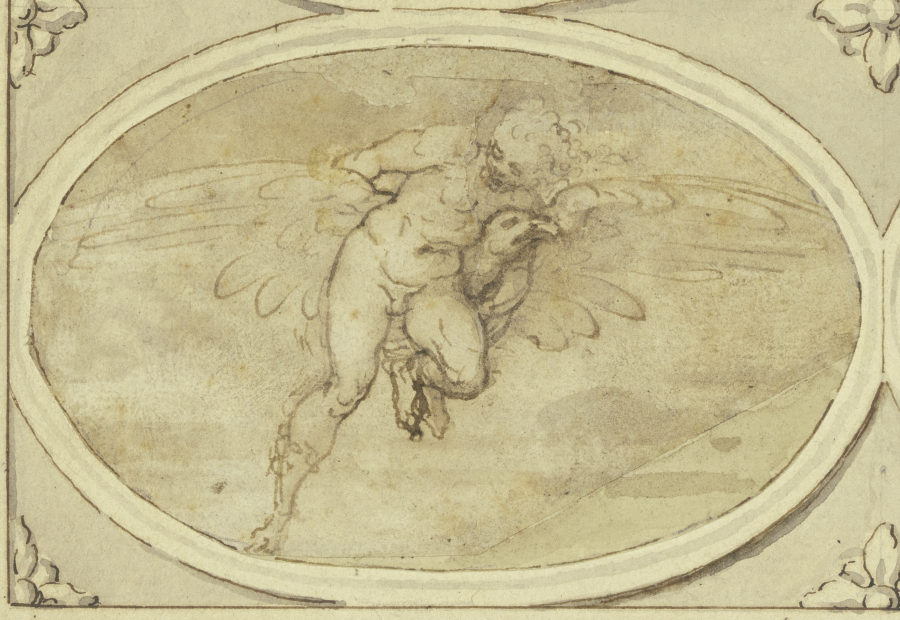 The abduction of Ganymede de Cherubino Alberti