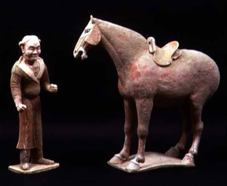 Horse and a Servant de Chinese