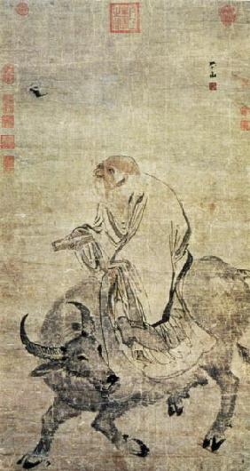 Lao-tzu (c.604-531 BC) riding his ox
