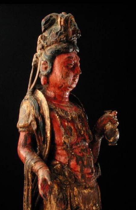 Detail of Guanyin, Song dynasty de Chinese School