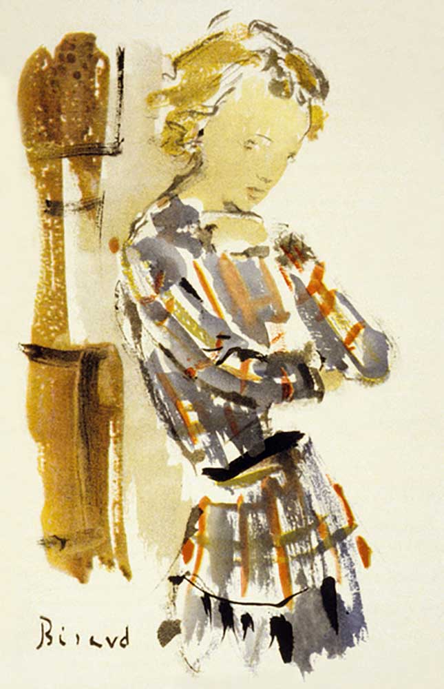 Illustration from "Lecole des Femmes" by Andre Gide, 1948 de Christian Berard