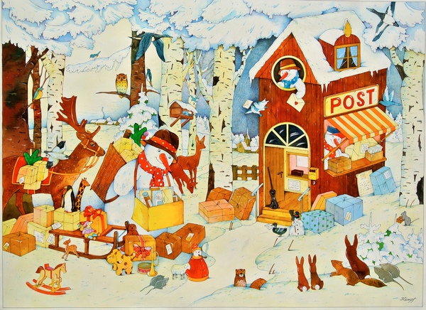 Postoffice-Christmas de Christian  Kaempf