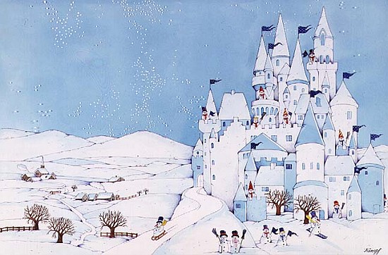The Snow Castle  de Christian  Kaempf