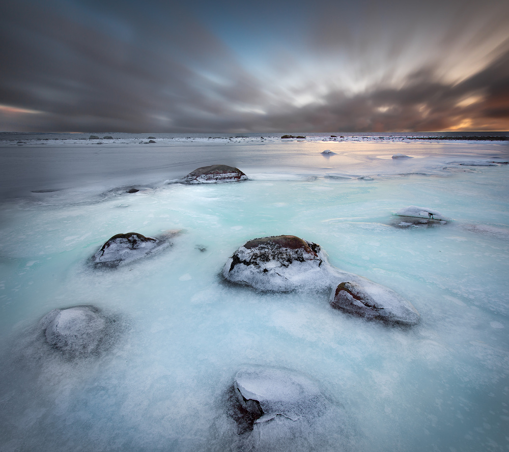 Frozen coastline de Christian Lindsten