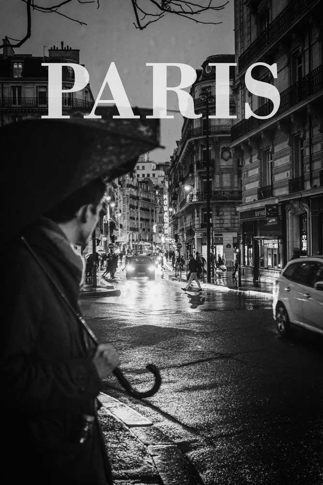 Cities in the rain: Paris de Christian Müringer