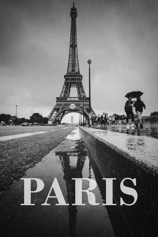 Cities in the rain: Paris de Christian Müringer