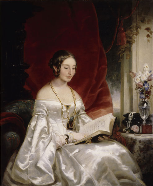Portrait of Princess Maria Ivanovna Kochubey, née Baryatinskaya (1818-1843) de Christina Robertson