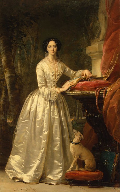 Portrait of Maria Alexandrovna (1824-1880), future Empress of Russia de Christina Robertson
