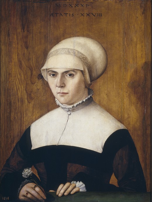 The wife of Jörg Zörer, at the age of 28 de Christoph Amberger