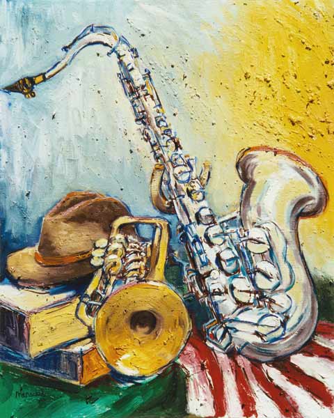 Arrangement with Saxophone de Christoph Menschel