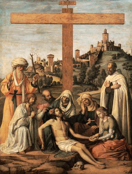 Descent from the Cross de Giovanni Battista Cima da Conegliano