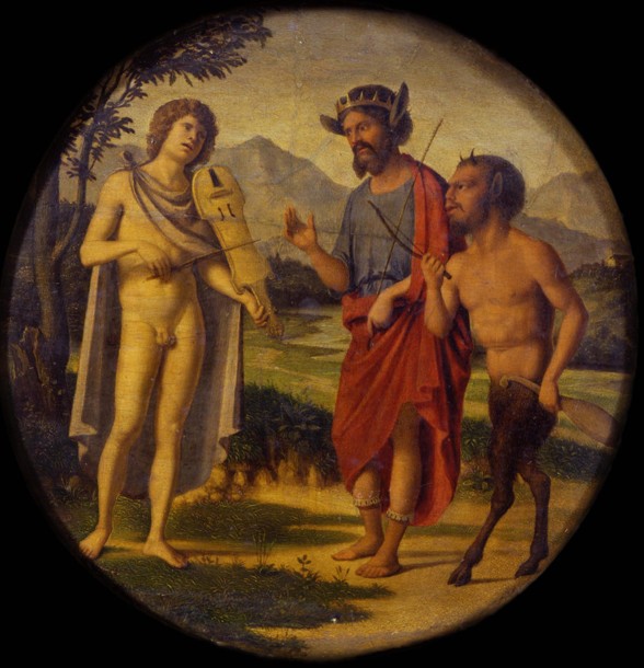 The Judgement of Midas de Giovanni Battista Cima da Conegliano