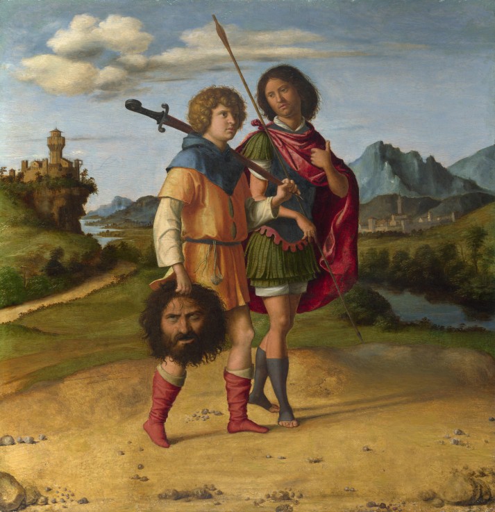 David and Jonathan de Giovanni Battista Cima da Conegliano
